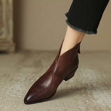 Jitka™ | Elegantiški Odiniai Batai su Žemu Kulnu