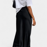 Fable | Satininis maxi sijonas