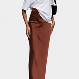 Fable | Satininis maxi sijonas
