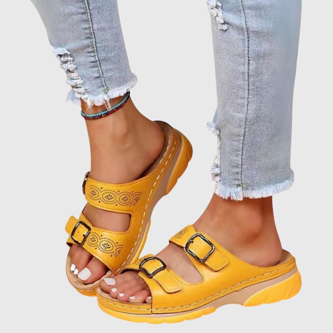 Kotryna | Ortopediniai odiniai sandalai