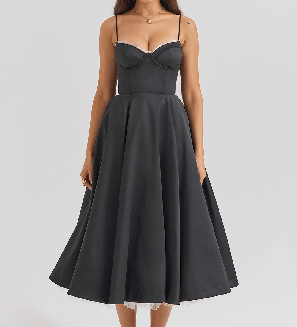Elisa™ Midi Suknelė