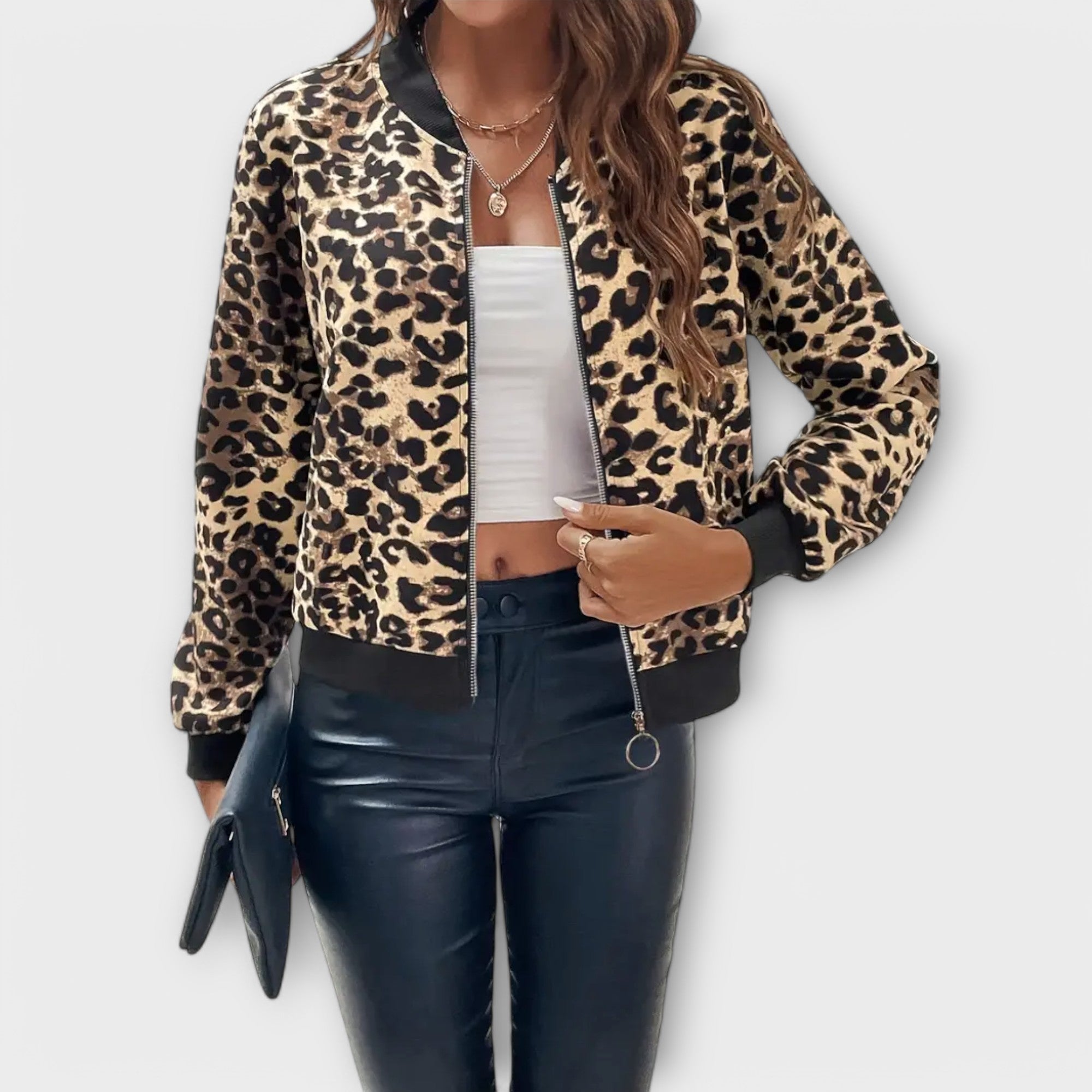 Raquel | Elegantiška Leopardo Rašto Striukė