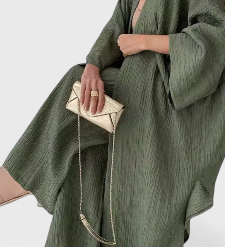 Kaspija | Kimono ir kelnių komplektas