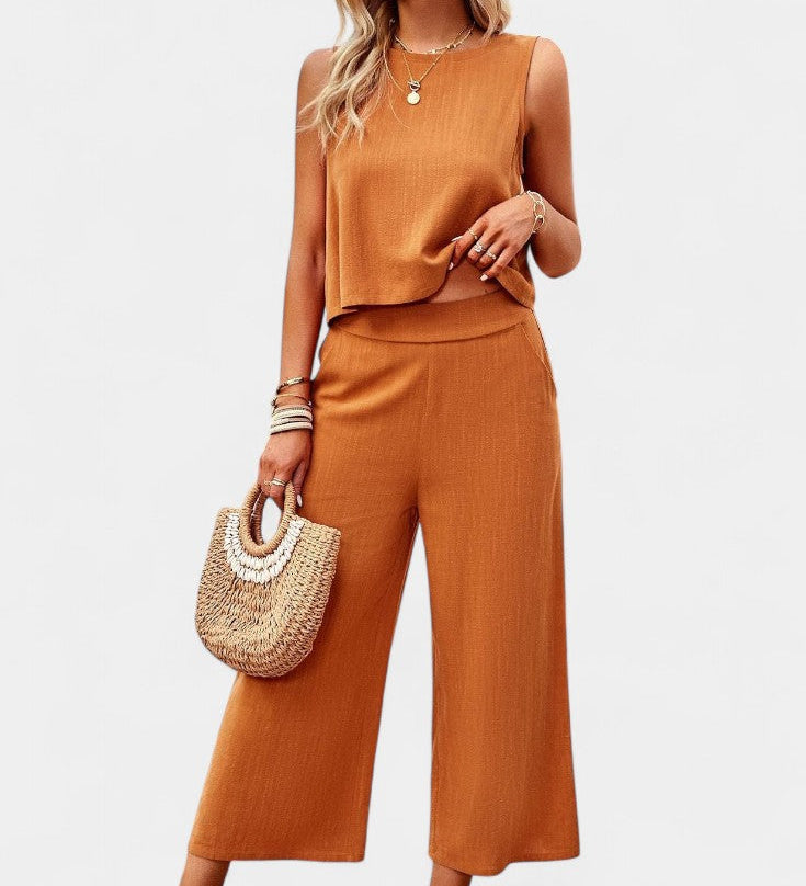 Lavinia | Boho lino komplektas